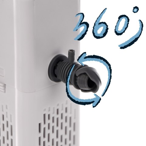 Jingye Pro Filter 9200 - filtr wewnętrzny 1000L/H Jingye Pro Filter 9200 - filtr wewnętrzny 1000L/H