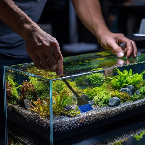 Kruger Meier AquaMate Hydra V - skrobak i czyści do akwarium 5 w 1 Kruger Meier AquaMate Hydra V - skrobak i czyści do akwarium 5 w 1