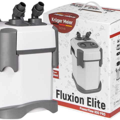 Kruger Meier Fluxion Elite 800 PRO - filtr zewnętrzny do akwarium 50 - 120 litrów Kruger Meier Fluxion Elite 800 PRO - filtr zewnętrzny do akwarium 50 - 120 litrów