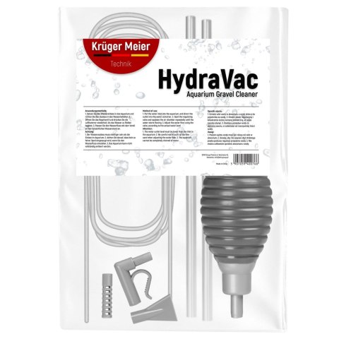 Kruger Meier HydraVac - odmulacz i zestaw do podmiany wody w akwarium Kruger Meier HydraVac - odmulacz i zestaw do podmiany wody w akwarium