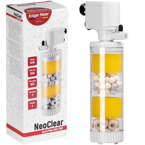Kruger Meier NeoClear 800 - filtr wewnętrzny do akwarium 40l - 80l Kruger Meier NeoClear 800 - filtr wewnętrzny do akwarium 40l - 80l
