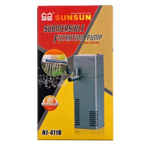 SunSun AquaFilter Hi-Jet 4 - filtr wewnętrzny 300l/h SunSun AquaFilter Hi-Jet 4 - filtr wewnętrzny 300l/h