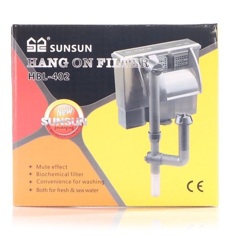 SunSun Hang Filter Slim 2 - płaski filtr kaskadowy 300l/h SunSun Hang Filter Slim 2 - płaski filtr kaskadowy 300l/h