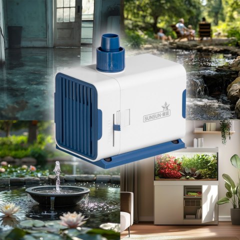 SunSun YQP 3000 - 2w1 pompa wody z regulacją mocy i niskiego zanurzenia 3000l/h SunSun YQP 3000 - 2w1 pompa wody z regulacją mocy i niskiego zanurzenia 3000l/h