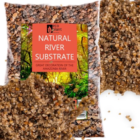 Eco Plant Natural River 1kg - żwir rzeczny 1-3mm Eco Plant Natural River 1kg - żwir rzeczny 1-3mm