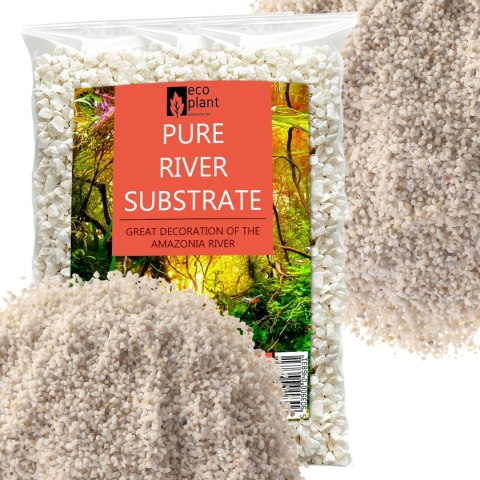 Eco Plant Pure River 1kg - żwirek jasny 1-3mm Eco Plant Pure River 1kg - żwirek jasny 1-3mm