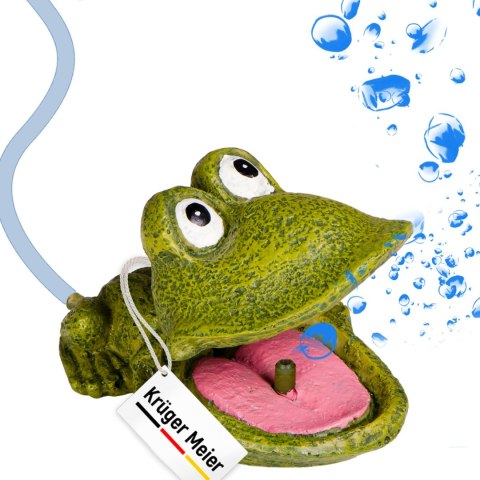 Kruger Meier Froggy Bubble - Ozdoba do akwarium 11x8x5 cm Kruger Meier Froggy Bubble - Ozdoba do akwarium 11x8x5 cm