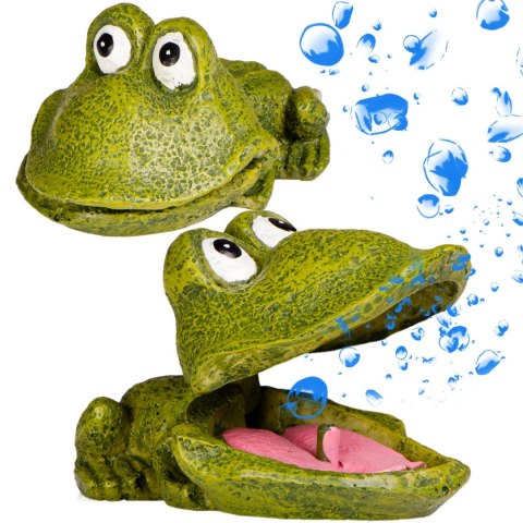 Kruger Meier Froggy Bubble - Ozdoba do akwarium 11x8x5 cm Kruger Meier Froggy Bubble - Ozdoba do akwarium 11x8x5 cm