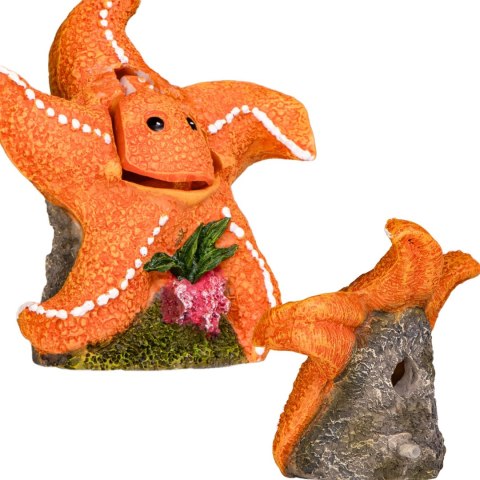 Kruger Meier Happy Starfish - Ozdoba do akwarium 10.5x6x11 cm Kruger Meier Happy Starfish - Ozdoba do akwarium 10.5x6x11 cm
