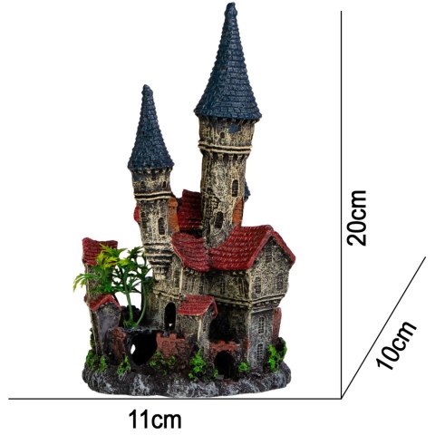 Kruger Meier Mystic Castle - Zamek do akwarium 11x10x20 cm Kruger Meier Mystic Castle - Zamek do akwarium 11x10x20 cm