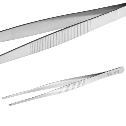 Kruger Meier Pflanzenpinzette Einfache - pęseta prosta 25cm Kruger Meier Pflanzenpinzette Einfache - pęseta prosta 25cm
