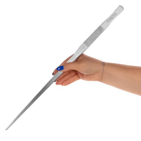 Kruger Meier Pflanzenpinzette Einfache - pęseta prosta 48cm Kruger Meier Pflanzenpinzette Einfache - pęseta prosta 48cm