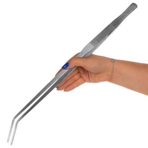 Kruger Meier Pflanzenpinzette Verbogen - pęseta zagięta 48cm Kruger Meier Pflanzenpinzette Verbogen - pęseta zagięta 48cm