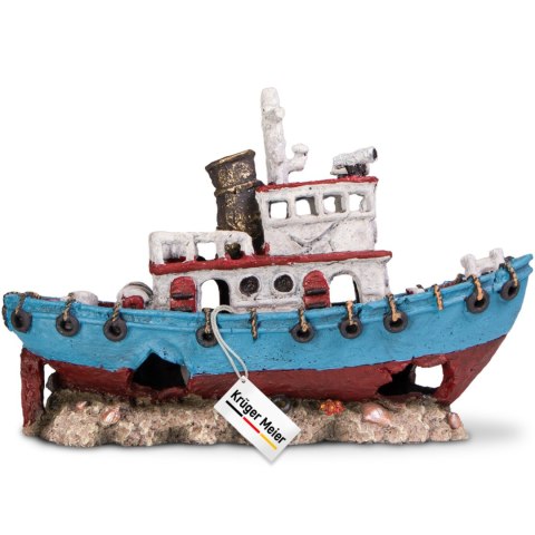 Kruger Meier Shipwreck - Statek do akwarium 28x9x18 cm Kruger Meier Shipwreck - Statek do akwarium 28x9x18 cm