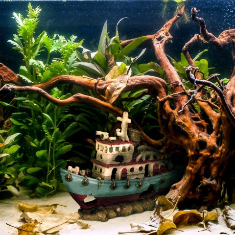 Kruger Meier Shipwreck - Statek do akwarium 28x9x18 cm Kruger Meier Shipwreck - Statek do akwarium 28x9x18 cm