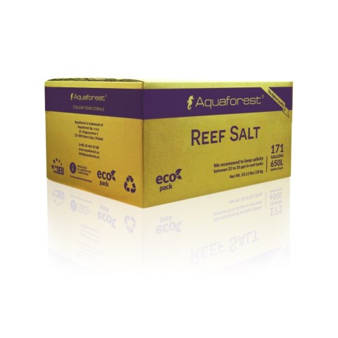 Aquaforest Reef Salt 19kg BOX Aquaforest Reef Salt 19kg BOX