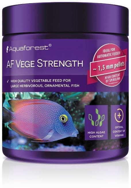 Aquaforest Vege Strength - pokarm dla ryb mięsożernych Aquaforest Vege Strength - pokarm dla ryb mięsożernych