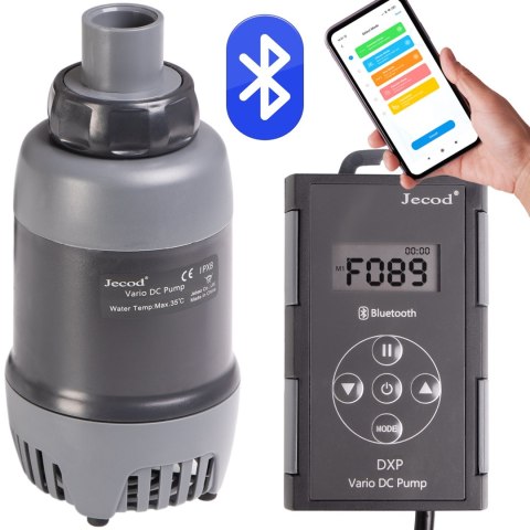 Jecod DXP-8000 - pompa obiegowa z Bluetooth Jecod DXP-8000 - pompa obiegowa z Bluetooth
