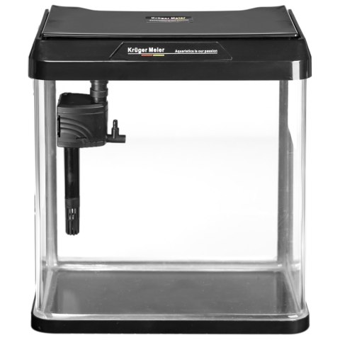 Kruger Meier Como Aquarium 16l - akwarium zestaw czarny Kruger Meier Como Aquarium 16l - akwarium zestaw czarny