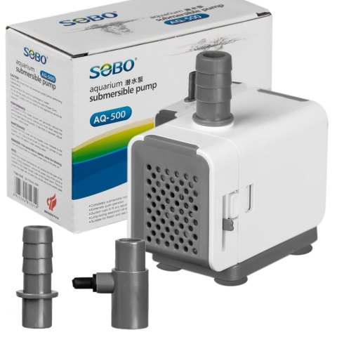 SOBO Submersible Pump AQ-500 - pompa wody 500l/h SOBO Submersible Pump AQ-500 - pompa wody 500l/h